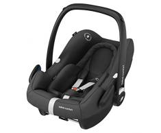 Bébé Confort Cosi Rock i-Size, Siège Auto Bébé Groupe 0+, ISOFIX, Dos à la route, Naissance à 12 mois (0-13 kg), Essential Black (noir)