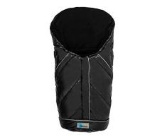 Altabebe MT2003D-65 Chancelière en duvet pour coque bébé, Alaska Collection, noir