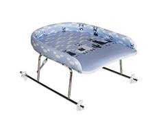 Geuther Plan à Langer pour Baignoire 4815, pliable, réglable en hauteur, Motif: Lama