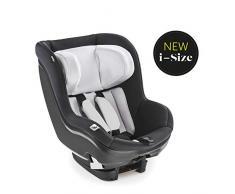 Hauck iPro Kids Siège Auto Évolutif Dos à la Route i-Size de la Naissance à 18 kg avec Réducteur de Siège Nouveau Né, Compatible avec base Isofix - Gris argenté