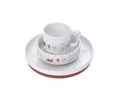 LÄSSIG Coffret Repas en Porcelaine Garden Explorer Filles 1210037836