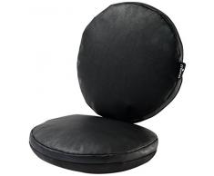 Mima - Set coussins junior pour chaise haute Moon - Noir