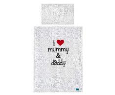 Belisima 5902012147948 Mum&Dad Parure de lit 2 personnes Multicolore 100/135 cm