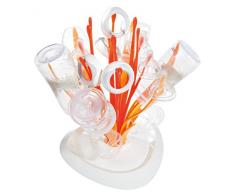 Tigex Egouttoir à Biberons, pour Sécher 6 Biberons, Fleurs