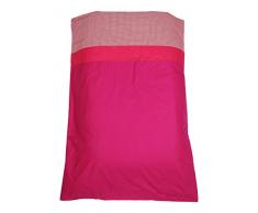 mundo melocotón BCN Housse de Couette pour Lit Bébé Framboise/Rouge