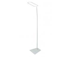 PMP Flèche sur Socle pour Lit Blanc Hauteur 152 cm Diamètre 32 cm