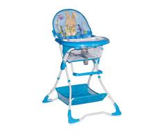 Lorelli Chaise haute pour bébé Bravo bleu
