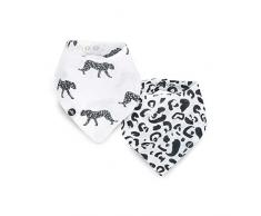 Jollein Bandana Bavoir Hydrofiel Leopard (2Pack), Bandana Bavoir Hydrofiel Leopard (2Pack), Bandana Bavoir Hydrofiel Leopard (2Pack), DE