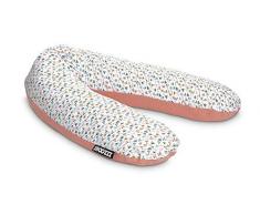 Snoozzz Coussin dallaitement Coussin de maternité Coussin de grossesse - avec housse en coton déhoussable et lavable – 185 cm - Remplissage : microbilles légères et silencieuses – Owayu
