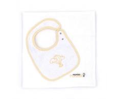 Premiers Moments - Lot Bavoir + Lange en Coton Bio