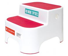 PRINCE LIONHEART UPPY2 Marchepied avec 2 Marches Fuchsia Flashbulb