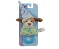 Gipsy Doudou Dentition Pomme - Chien - Vert - 17 cm