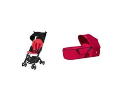 gb Pockit+ Poussette Ultra Compacte + Nacelle COT TO GO Pliage Ultra-Compact et Homologuée Bagage Cabine - Cherry Red