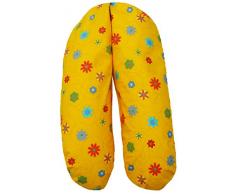 Ideenreich Housse de rechange pour coussin dallaitement jaune