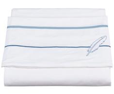 Meyco Lot 414032 Grand drap plat Feathers Jade, turquoise 100 x 150 cm