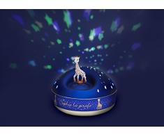 TROUSSELIER - Sophie La Girafe - Veilleuse - Idéal Cadeau Enfant - Projecteur dEtoiles Musical - Figurine rotative - Piles inclues