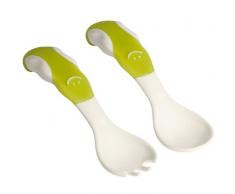 dBb Remond Couvert - Nature - Antibactériens avec Boîte de Rangement - Vert