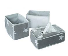 Roba Baumann 212105V190 Set de 3 Boîtes de Rangement