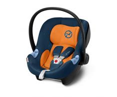 CYBEX Gold Siège Auto Coque Aton M, Réducteur Nouveau-Né Inclus, De la Naissance à 18 Mois Environ, 13 kg max., Tropical Blue