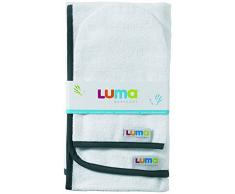 Luma Set Serviette + Gant de Toilette Snow White