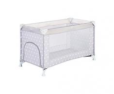 Schardt 13 807 Cœurs Gris, lit de voyage Gris