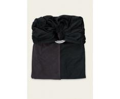 je porte mon bébé Petite Echarpe sans Nœud Anthracite/Noir
