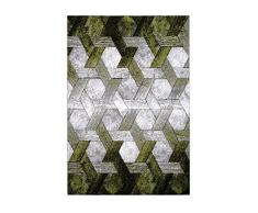 Lalee Tapis De Décoration, 100% polypropylène, Vert, 160x230cm