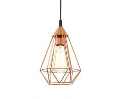 Eglo ISP3404012 Suspension, MÃ©tal, CuivrÃ©