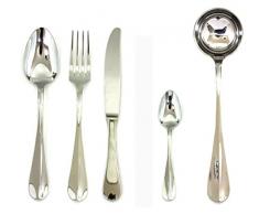 Mepra 101428049 Roma Ménagère de 49 Pièces Monocoque