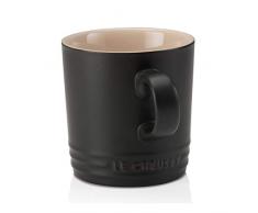 Le Creuset, Tasse avec Anse, 350 ml, Céramique, Hauteur 12 cm, Noir
