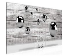 Tableau decoration murale 3D Balles 200 x 80 cm - XXL Impression sur Toile Salon Appartment 5 Parties - prÃªt Ã accrocher - 504355a