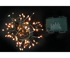 GUIRMA 22255 Guirlande 96 lumiÃ¨res LED Blanc Chaud ext, Variantes, Unique