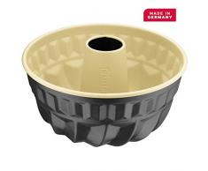 Kaiser 2300659305 Moule à savarin Home Ã22cm, Acier, Anthracite/Beige, 28 x 28 x 18 cm