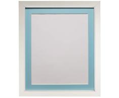 FRAMES BY POST Cadre Photo Rio, Bois Dense, Blanc, A4 Image Size 10 x 6 inches