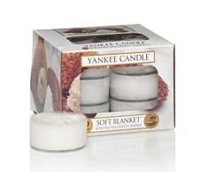 Yankee Candle Bougies Chauffe-Plat, Couverture douce , Lot de 12