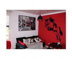 TATOUTEX 3613245628174 Sticker Mural, Rose, L 60cm x H 84cm
