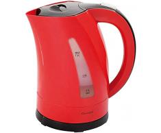 Domoclip DOM298RN Bouilloire Bicolore rouge/noir 1,7 L 1,7 Litre, 2200