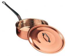 Baumalu 203012 Sauteuse + Couvercle en Cuivre DiamÃ¨tre : 24 cm