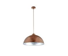 Trio Leuchten 308000162 Lampe suspendue, Kupfer/silberfarbig