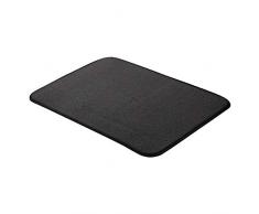AmazonBasics Tapis dégouttoir - 47,7 x 60,9 cm - Noir, lot de 3