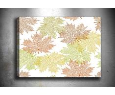 Bonamaison Peinture sur toile, multicolore, 50 x 70 cm - Conçu et fabriqué en Turquie