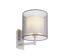 Faro Barcelona 68544 SABA Lampe appliquenickel mat