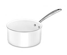 Lagostina 11830031116 Accademia Bianca Casserole Acier 16 cm
