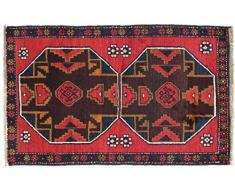 Eden Carpets kezil Tapis nouÃ© Ã la Main, Coton, Multicolore, 90Â x 147Â cm