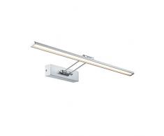 Paulmann 99896 Galeria LED luminaires pour Tableau Beam Sixty 11W Nickel brossÃ©/Chrome 230V MÃ©t, MÃ©tal, 11 W, 58,5 x 19 x 4,6 cm