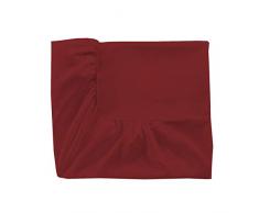 Essix - Drap Housse Royal Line Percale de Coton Sienne 140 x 200 cm