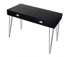 Carrick Design 1003057 Table, Bois Dense, Gris, 1 cm
