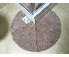 Cazsplash Tapis de Douche, Stone, 90 cm