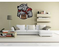 Indigos Kar-sport022â60 Wall Sticker Mural Sport 022 â Furieux Rat â Sticker Mural â 58 x 60 cm