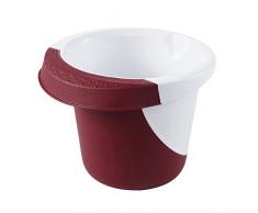 keeeper Bol Mélangeur Antidérapant, 1,5 L, Carlotta, Rouge Bordeaux